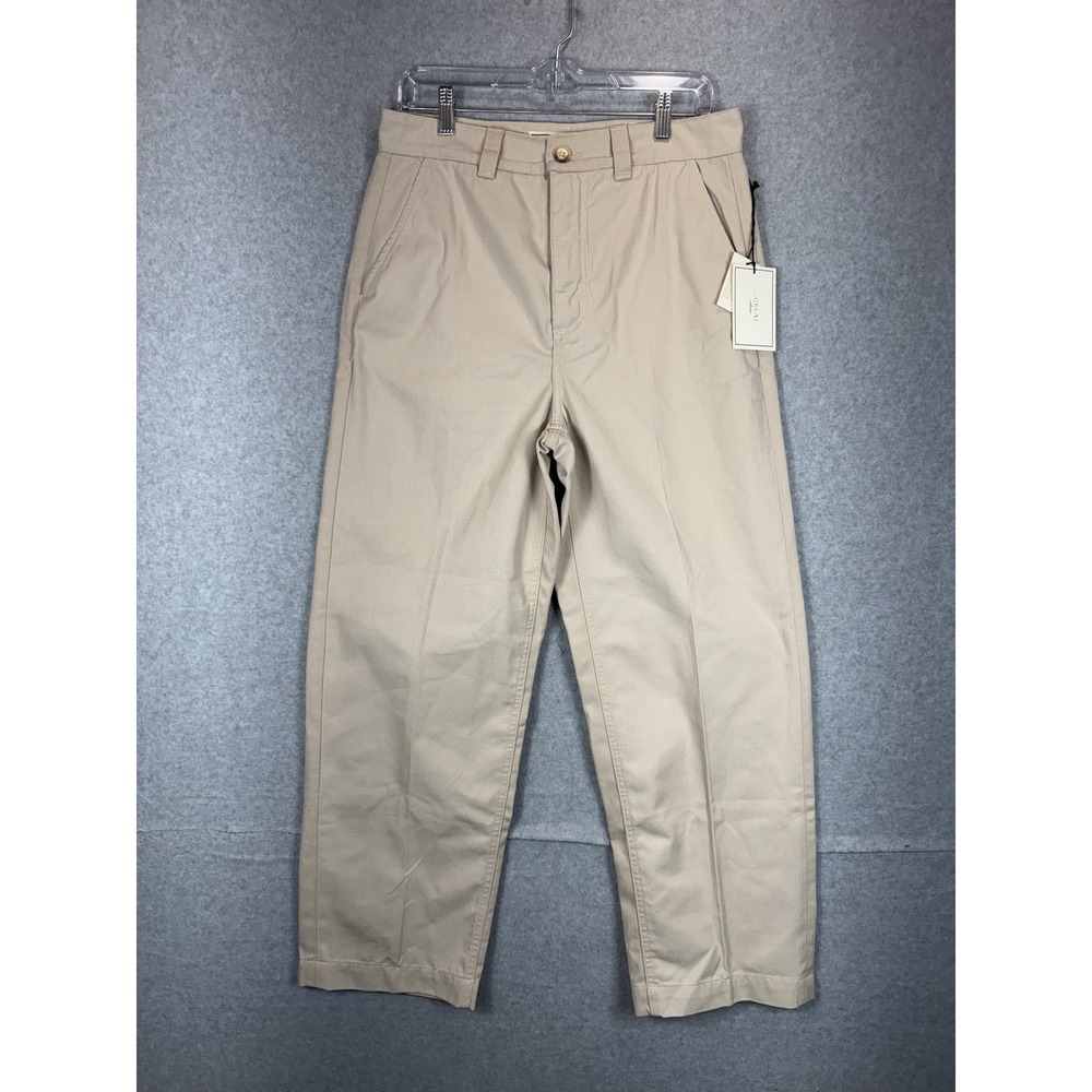 The Great Pants Mens 30 Sand Beige Straight Leg Casual Chinos New Zip Fly USA